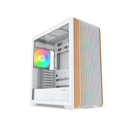 Корпус ПК без блока питания/ Case SAMA Z60 White, Midi-Tower, TG, 4x140mm ARGB, 2xUSB 3.0 + 1xUSB 3.1 Type-C, E-ATX, ATX, mATX, mITX White