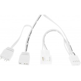 Вентилятор для корпуса Accord ACC-YH12 ARGB 120х120x25 белый 4-pin 27дБ (ACC-YH12 ARGB WHITE) brown box