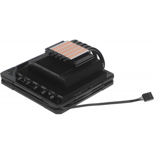 Кулер ID-Cooling IS-50X V3 Soc-AM5/AM4/1200/1700/1851 черный 4-pin 14-30dB Al+Cu 130W 385gr Ret [IS-50X V3]
