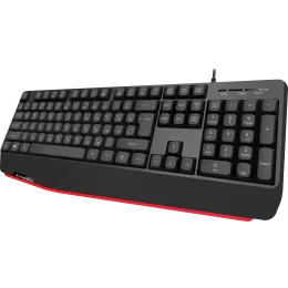 Defender Проводная клавиатура Atom HB-546 RU,черный,104+FN,1.8м