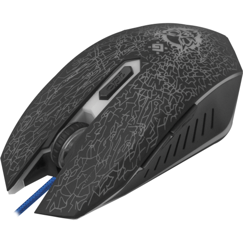 Defender Проводная игровая мышь Shock GM-110L оптика,6кнопок,800-3200dpi Defender