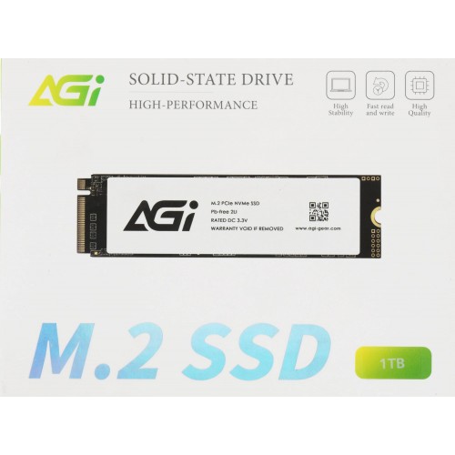 Tвердотельный накопитель AGi PCIe 3.0 x4 1TB M.2 2280 - Высокая скорость и надежность для вашего ПК