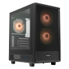 Корпус без блока питания/ Case HSPD M310, Mesh Mini-tower, Black, TG, 0.4 SPCC, 3x120mm ARGB (Orbis F1) mATX, mITX 180/280/160mm 1x2.5", 1x3.5", 4xPCI 2xUSB-A 3.0 452x277x418mm