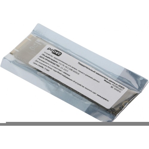 Твердотельный накопитель PC Pet SATA-III 512GB M.2 2280 - Высокая производительность и надежность для вашего ПК