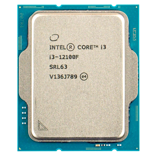 Процессор/ CPU LGA1700 Intel Core i3-12100F (Alder Lake, 4C/8T, 3.3/4.3GHz, 12MB, 58/89W) OEM Intel Corporation