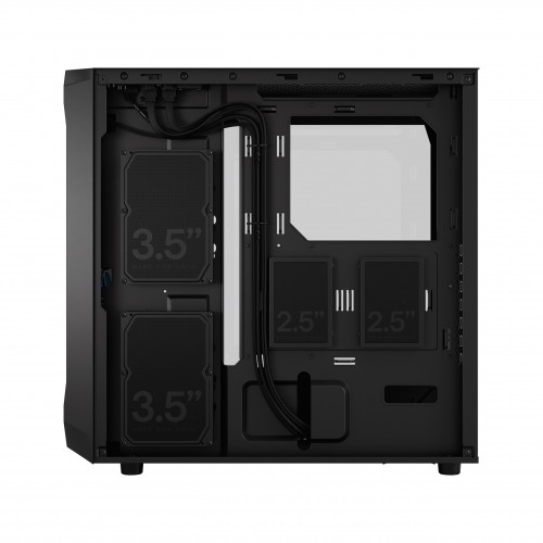Корпус ПК Fractal Design Focus 2 RGB - Midi-Tower с 2x140mm RGB вентиляторами и USB-A 3.2