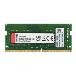 Память оперативная/ Kingston 8GB 3200MHz DDR4 SODIMM Non-ECC CL22 1Rx8 (Select Regions ONLY)
