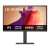 Монитор 27'' LG 27U730A-B/ LG 27U730A-B 27" IPS monitor, 3840x2160, 300cd/m2, 16:9, 5мс (GtG), HDMIx2, DP, USB C (90W), USB 3.2x2, Speakers, 60Hz, 178/178, внешний БП, VESA 100x100, HAS 150mm, black LG