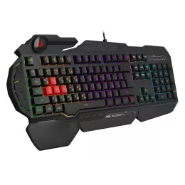 Клавиатура/ Клавиатура A4Tech B310N черный USB Multimedia for gamer LED каб.:1.8м