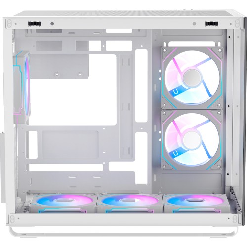 Корпус ПК Ocypus Iota C70 WH ARGB - Midi-Tower с 6x120mm ARGB, 2xUSB-A 3.0 и USB-C 3.1 для ATX, mATX и mITX