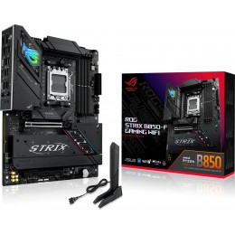 Материнская плата Asus ROG STRIX B850-F GAMING WIFI Socket AM5 AMD B850 4xDDR5 ATX AC`97 8ch(7.1) 2.5Gg RAID+HDMI+DP
