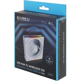 Вентилятор для корпуса Lian-Li Uni Fan TL Wireless 120 ARGB 120х124.5x28 белый 4-pin 33дБ (G99.12TL1W1W.R0) Ret