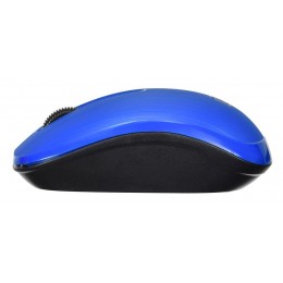 Мышь Оклик 525MW черный/синий оптическая 1000dpi беспров. USB для ноутбука 3but (1090723)