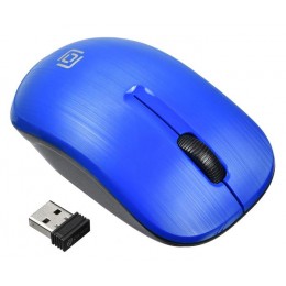 Мышь Оклик 525MW черный/синий оптическая 1000dpi беспров. USB для ноутбука 3but (1090723)