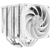 Кулер для процессора/ CPU Cooler SAMA A60W (265W, 4-pin PWM, 156.5mm, 6x6mm, 2x120mm, 78CFM, 29dBA, 2200RPM, S: 1851/1700/1200/115X, AM5/AM4, white) SAMA