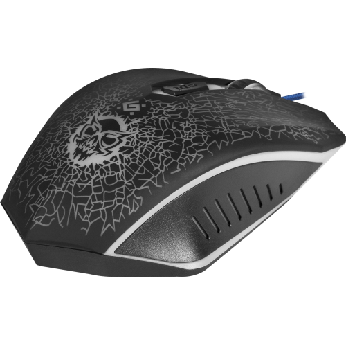 Defender Проводная игровая мышь Shock GM-110L оптика,6кнопок,800-3200dpi Defender