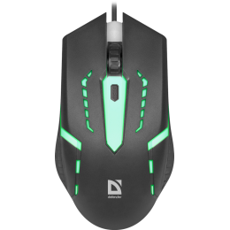 Defender Проводная оптическая мышь Hit MB-601 7цветов,4кнопки,800-1200dpi