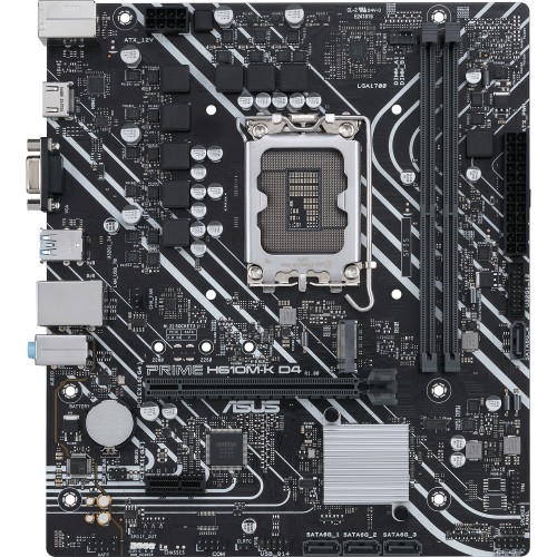 Материнская плата PRIME H610M-K D4: Надежность и Производительность для Вашего ПК