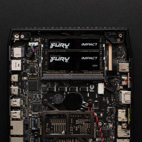 Память Kingston 16GB DDR5 6400MT/s CL38 SODIMM FURY Impact XMP - Высокопроизводительное решение для ноутбуков