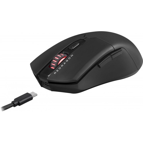 Мышь DEFENDER игровая 7кн. 26000dpi черн. Fyzu REDRAGON 72153