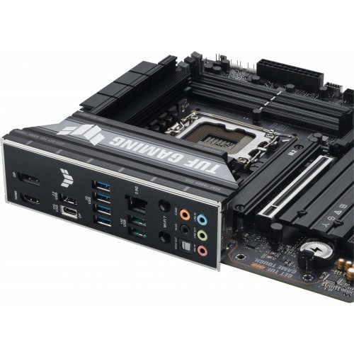 Материнская плата Asus TUF GAMING B860M-PLUS WIFI: Intel B860, 4xDDR5, mATX, 2.5G LAN, HDMI и DP для идеального гейминга