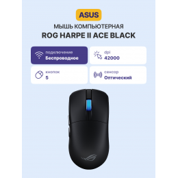 Мышь ASUS P723 ROG HARPE II ACE/BLK/ P723 ROG HARPE II ACE/BLK