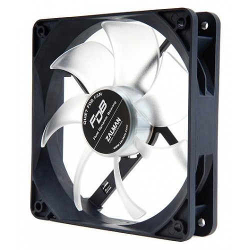 Вентилятор для корпуса Zalman ZM-F3 FDB 120мм черный - тихий 23дБ, 3-pin, высокая производительность