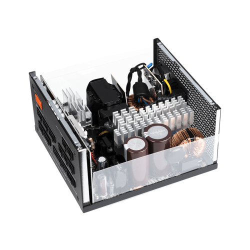 Блок питания ПК/ Power Supply PCCooler, 1200W 80+ Gold (ATX, 3.1, Full modular, 1x24(20+4)pin 610mm, 2xCPU 8(4+4)pin 700mm, 3xPCIe*2 8(6+2)pin 750mm, 1x12V(2x6) 12+4pin 500mm, 2xSATA*3+MOLEX4pin*1 450+120+120+150mm , Active, 135x135mm, 160x150x86mm, APFC,