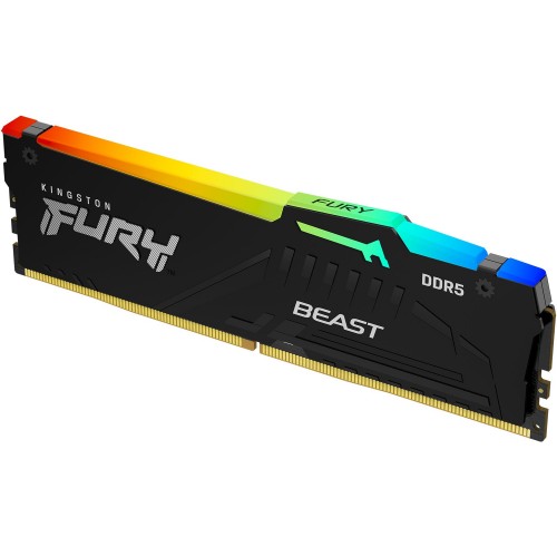 Память оперативная/ Kingston 32GB 5600MT/s DDR5 CL36 DIMM FURY Beast RGB EXPO Kingston