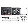 Кулер для корпуса/ Case Cooler Noctua NF-A14x25 G2 PWM chromax.black.swap (140x140x25mm, 4-pin PWM, 91.58FM, 24.8dBA, 1500RPM, Black)