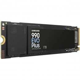 Твердотельные накопители/ Samsung SSD 990 EVO Plus, 1000GB, M.2(22x80mm), NVMe 2.0, NVMe 2.0, PCIe 4.0 x4, V-NAND TLC, R/W 7150/6300MB/s, IOPs 850 000/1 350 000, TBW 600, DWPD 0.3 (12 мес.)