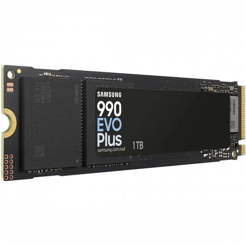Твердотельные накопители/ Samsung SSD 990 EVO Plus, 1000GB, M.2(22x80mm), NVMe 2.0, NVMe 2.0, PCIe 4.0 x4, V-NAND TLC, R/W 7150/6300MB/s, IOPs 850 000/1 350 000, TBW 600, DWPD 0.3 (12 мес.) Samsung Electronics