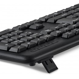 Клавиатура Оклик 130M черный USB (337077) кабель 1.6м