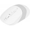 Мышь A4Tech Fstyler FG10S белый/серый оптическая 2000dpi silent беспров. USB для ноутбука 4but (FG10S WHITE)