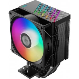 Кулер PcCooler R400 ARGB Soc-AM5/AM4/1200/1700/1851 черный 4-pin 18-30dB Al+Cu 180W Ret (R400-BKAWYX-US)