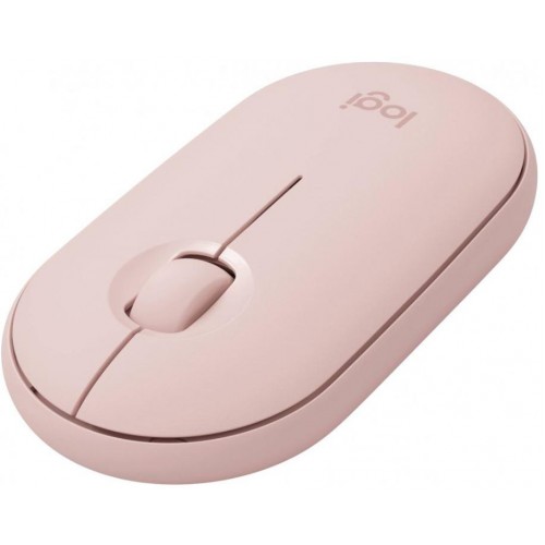 Мышь Logitech Pebble M350 розовый оптическая 1000dpi беспров. BT USB 2but (910-005575)