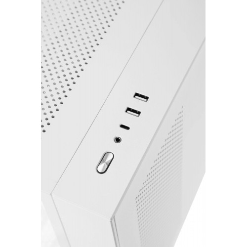 Корпус Lian-Li O11 Dynamic MINI белый ATX 9x120mm 6x140mm 2xUSB3.0 audio bott PSU [G99.O11DMI-S.00]
