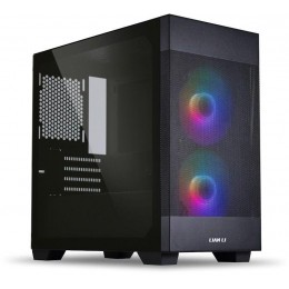 Корпус Lian-Li Lancool 205M Mesh черный mATX 3x120mm 2x140mm 2xUSB3.0 audio bott PSU [G99.OE744MX.10]
