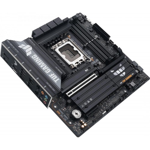 Материнская плата Asus TUF GAMING B860M-PLUS WIFI: Intel B860, 4xDDR5, mATX, 2.5G LAN, HDMI и DP для идеального гейминга
