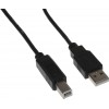 Кабель USB A (m) - USB B (m) 3м черный KingPrice KP-AmBm-v2-3m ver2.0 для надежного подключения устройств