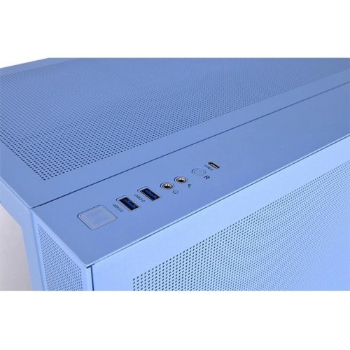 Купить корпус Thermaltake View 380 TG ARGB Hydrangea синий ATX - идеальное решение для охлаждения с 6 вентиляторами 120мм и 2 USB 3.0
