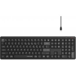 Клавиатура A4Tech FBX55C черный USB беспроводная BT/Radio slim Multimedia