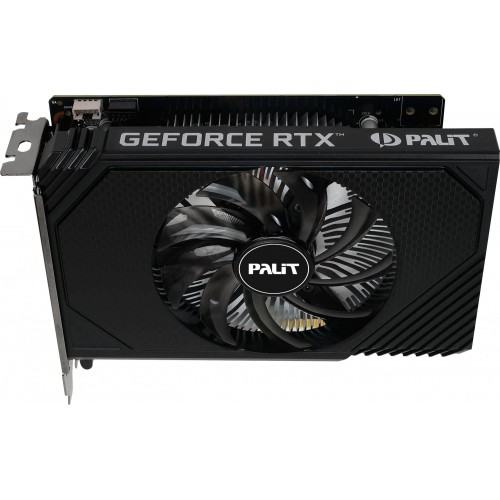 Видеокарта Palit GeForce RTX 3050 6GB GDDR6 - PCI-E 4.0, STORMX OC, 1042/14000, DVI/HDMI/DP