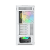 Корпус ПК без блока питания/ Case SAMA Z60 White, Midi-Tower, TG, 4x140mm ARGB, 2xUSB 3.0 + 1xUSB 3.1 Type-C, E-ATX, ATX, mATX, mITX White SAMA