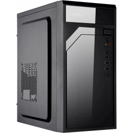 Корпус KingPrice KPCC-MN208 черный mATX 1x80mm 2x120mm 2xUSB2.0 audio [KPCC-MN208]