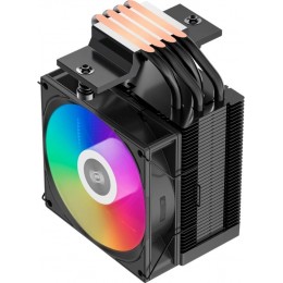 Кулер PcCooler R400 ARGB Soc-AM5/AM4/1200/1700/1851 черный 4-pin 18-30dB Al+Cu 180W Ret (R400-BKAWYX-US)