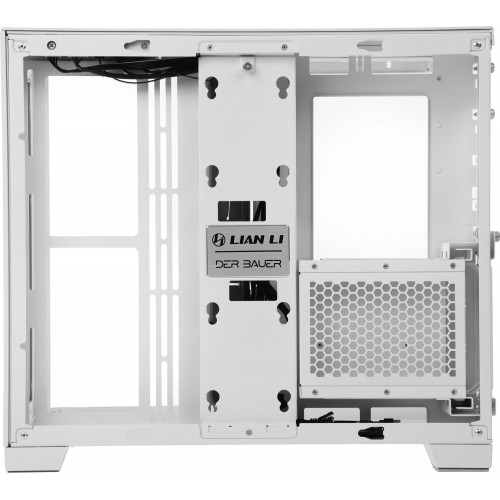 Корпус Lian-Li O11 Dynamic MINI белый ATX 9x120mm 6x140mm 2xUSB3.0 audio bott PSU [G99.O11DMI-S.00]