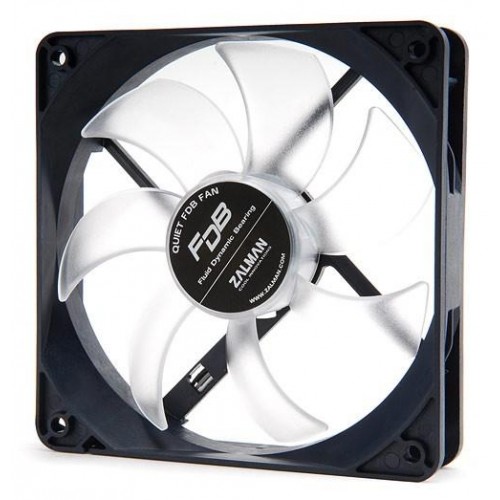 Вентилятор для корпуса Zalman ZM-F3 FDB 120мм черный - тихий 23дБ, 3-pin, высокая производительность