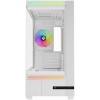 Корпус без блока питания/ Case Thermalright M10 FAN4-C, Mini-Tower, TG, 4x120mm ARGB, 2xUSB-A 3.0, 1xUSB Type-C, mATX, mITX White