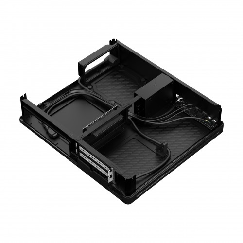 Корпус ПК без блока питания/ Case Fractal Design Node 202, SFF, no fans, 2xUSB-A 3.0, SFX PSU Support, mITX Black Fractal Design